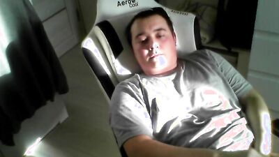 for a small fee, my subscribers persuaded me to masturbate on a webcam