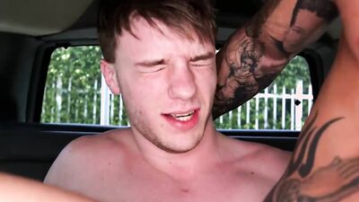 BAITBUS - Hot Guy Doug Acre Hesitates At First But Finally Agrees To Fuck Another Dude Rod Daily