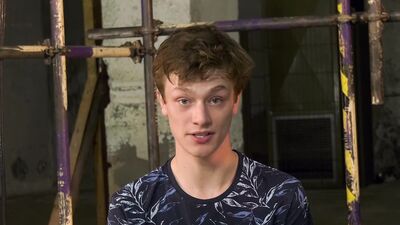 Cute twink Alex Faux bound for ass torment by Sebastian Kane