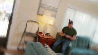 Cute Caterer Flip Bangs Disappointed DILF - FULL SCENE - ASGmax