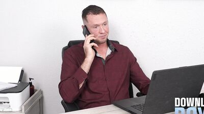 Employee Brings Documents AND HIS COCK To His Boss