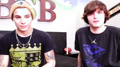 Straight Guys Argue Whos Got Bigger Dick