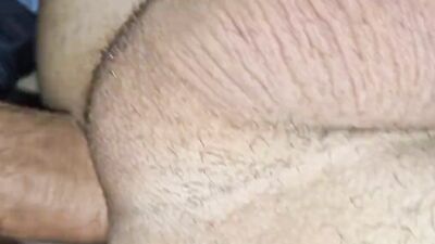 Young femboy fucked by daddy's dick without a condom!