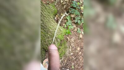 Cheating wife into the woods, he have my load inside him