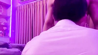 Gay Boy Asian Couple Amateur Handsome Licking and Fucking Bareback