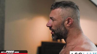 Arrogant Hunk ADAM RAMZI Can Only Cum Fucking In Front of Mirror
