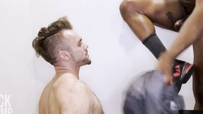 Huge Black Cock Demolishes White Muscle Bottom