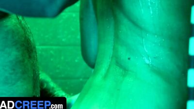 DadCreep - Muscular Bear Stepdad Bangs His Hot Stepson In The Shower - Alex Montenegro, Markus Kage