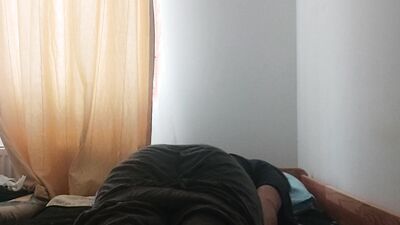 I hurt as I spanked myself