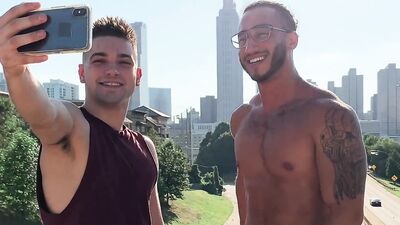 JohnnyRapid: Hunks Johnny Rapid and Xavier Cox blow and fucks each other hard