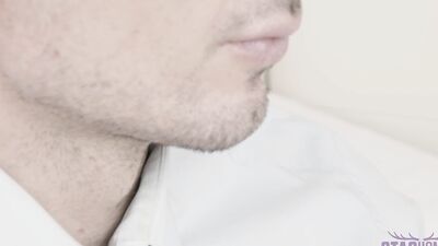 Staghomme - Bastian Karim sits on John Rodriguez thick DILF cock raw