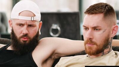 HETEROFLEXIBLE - Straight Pals Johnny Hill & Zak Bishop Succumb To Gay Anal Lust During Jerk-Off