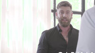 Staghomme - Gorgeous Bastian Karim carnally used by beefy DILF