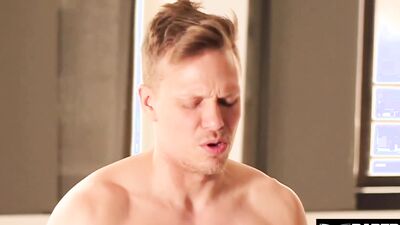 BAREBACKTHATHOLE Submissive Elias Otter Stretches Juicy Hole For Ethan Chase Raw Cock