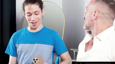 HETEROFLEXIBLE - Hung DILF Manuel Skye CRAVES Stepson Daniel Tanner’s Bussy After Accidental Ass Pic