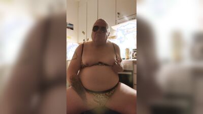 CD Masturbation In the kitchen ,, Real Tits Big Sexy Ass