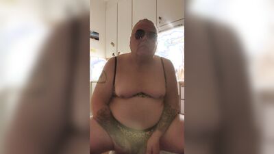 CD Masturbation In the kitchen ,, Real Tits Big Sexy Ass