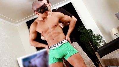 BTS with Hunk Latino Carlos B - Maskurbate