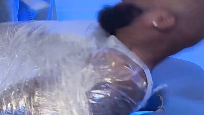 Hairy Dallas Experienced Feet Tickles While Wrapped