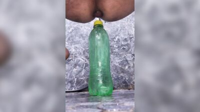 Jerked off the hole
