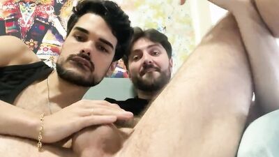 a lot of cum in the mouth