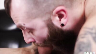 BEARFILMS Hairy Donathan Dramis Takes John Lock Huge Dick