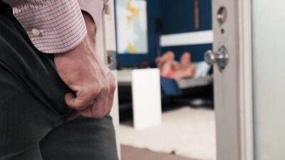MEN - Kyle Shoots A Messy Cumshot On His Body As Killian Knox Fucks Him Hard In Missionary