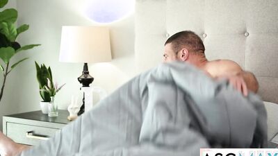 Hunk Hairy Stepdad Gets Caught Masturbating & Fucks Stepson