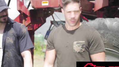 Jock Needs To Pass INITIATION WITH FUCK TRAIN SPITROAST
