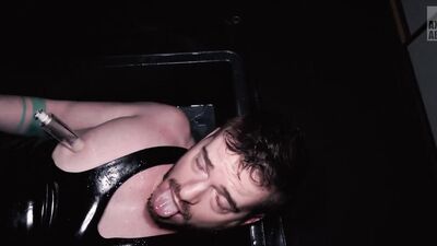 Axel Abysse Stretches Hole For Damian Dragon Massive Fist