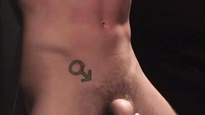 BadBoyBondage: Dom Axel Johnson toys his sub Brendon Meyers ass with massive butt balls