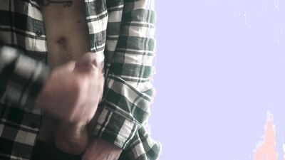 Big Dick After Work Wank - Loud Moaning Edging Orgasm