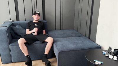 Guy jerked off and CUM in Nike Air Max Plus