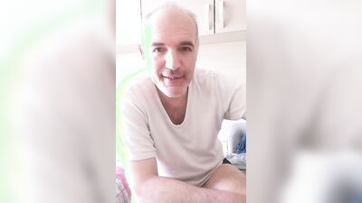 I Piss in the Plastic Cup and Masturbate with Real Pleasure My Hard Cock