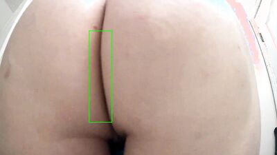 Bouncing white ass