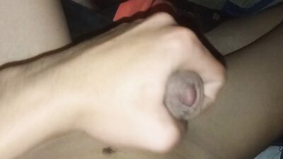 Hot Boy Without Hair Wanking His Cock