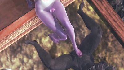 Sexy catboy pink Yaoi Furry animation