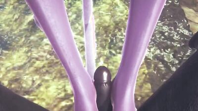 Sexy catboy pink Yaoi Furry animation