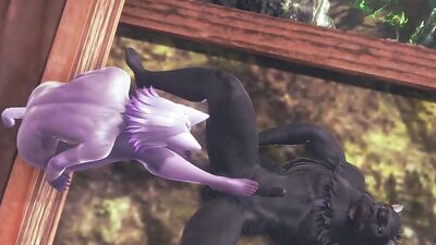Sexy catboy pink Yaoi Furry animation