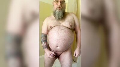 A wank and a shower