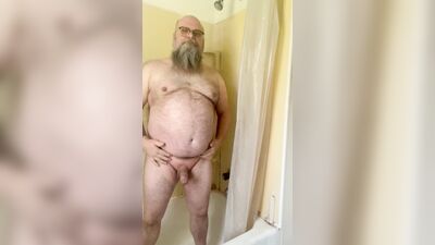 A wank and a shower