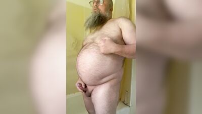 A wank and a shower