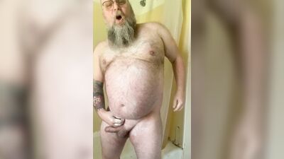 A wank and a shower