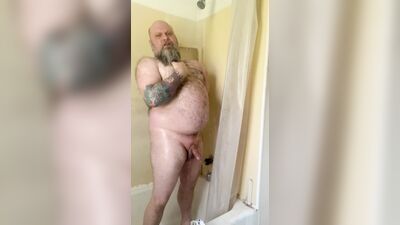 A wank and a shower