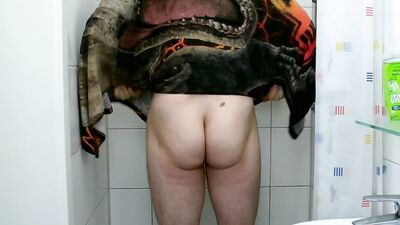I take a shower