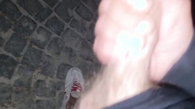 LOVE AND PERVERSION | PUBLIC CUMSHOT AND COCK ON DISPLAY OUTSIDE EX'S HOUSE - WHERE IN THE PAST SHE GAVE HIM THE BEST HANDJOBS AND BLOWJOBS