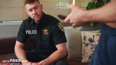 Jock Cop Probable Cause to Pound Hunk Ryder Owens!