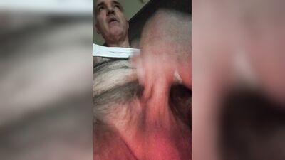 A River of Cum Dripping From My Hard, Swollen Penis