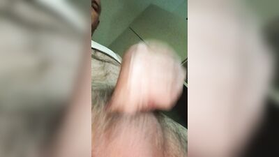A River of Cum Dripping From My Hard, Swollen Penis