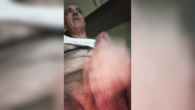 A River of Cum Dripping From My Hard, Swollen Penis